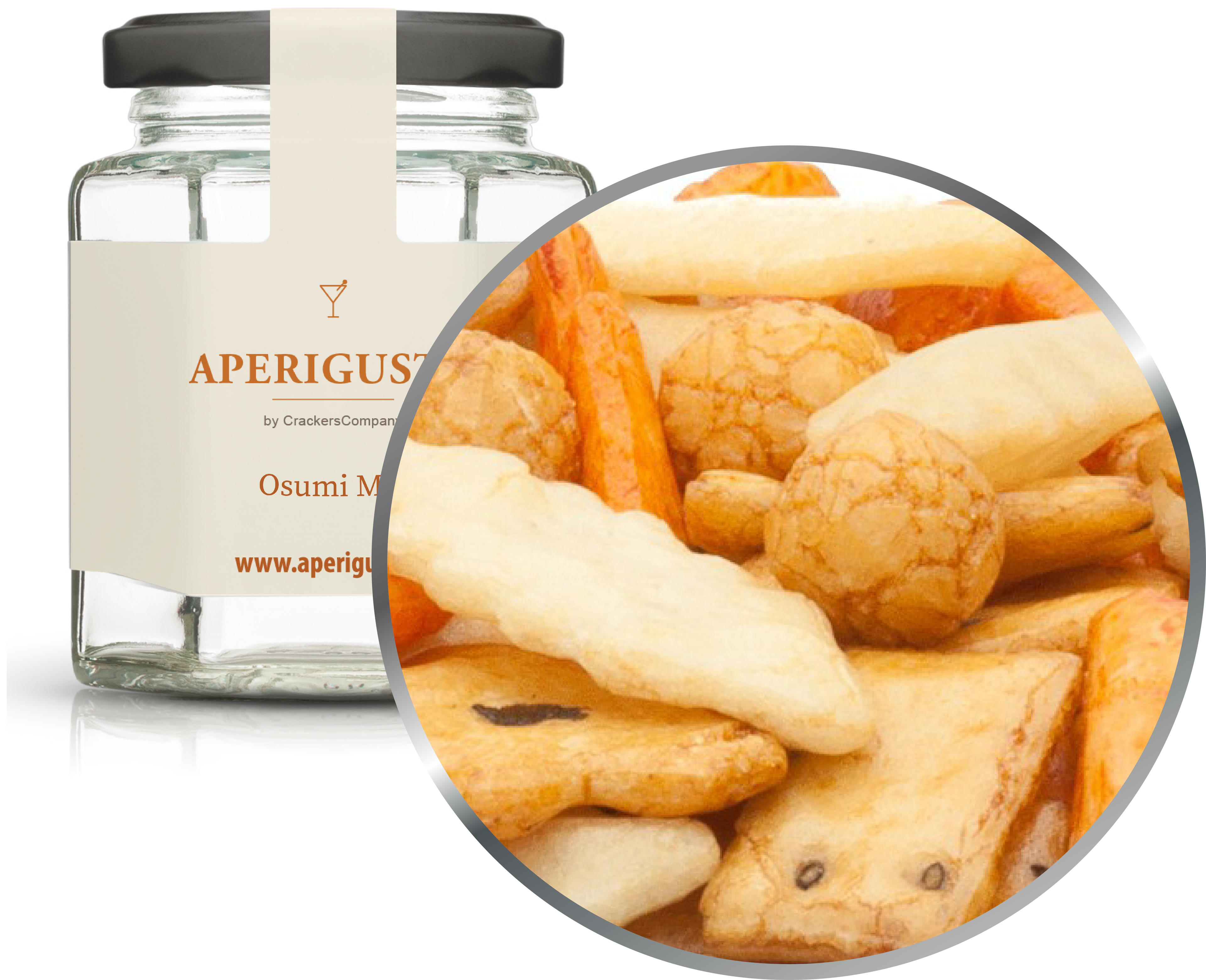 Aperigusto Zoom | P-11120-GLE | Vaso esagonale | Osumi Mix
