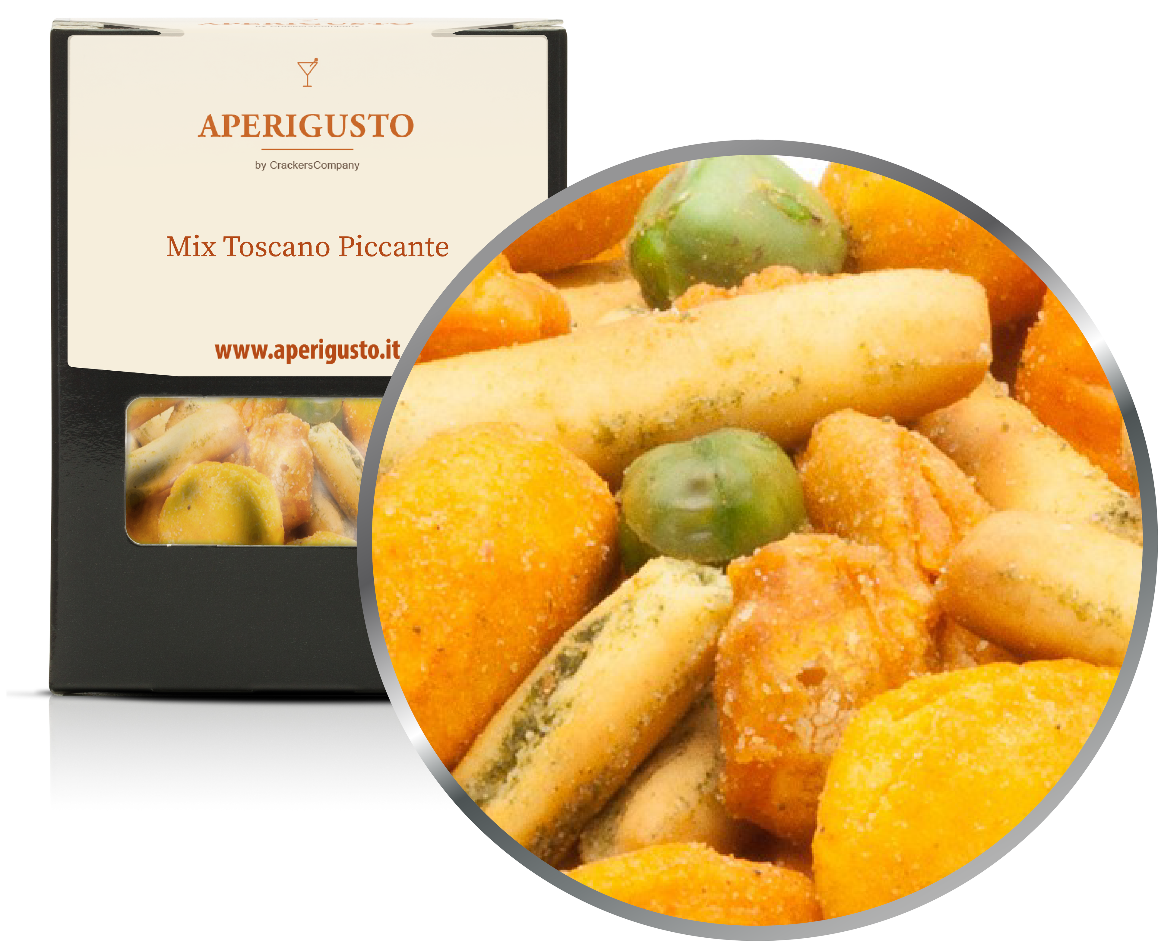 Aperigusto Zoom | P-12142-BOX | Scatola di carta | Mix Toscano Piccante
