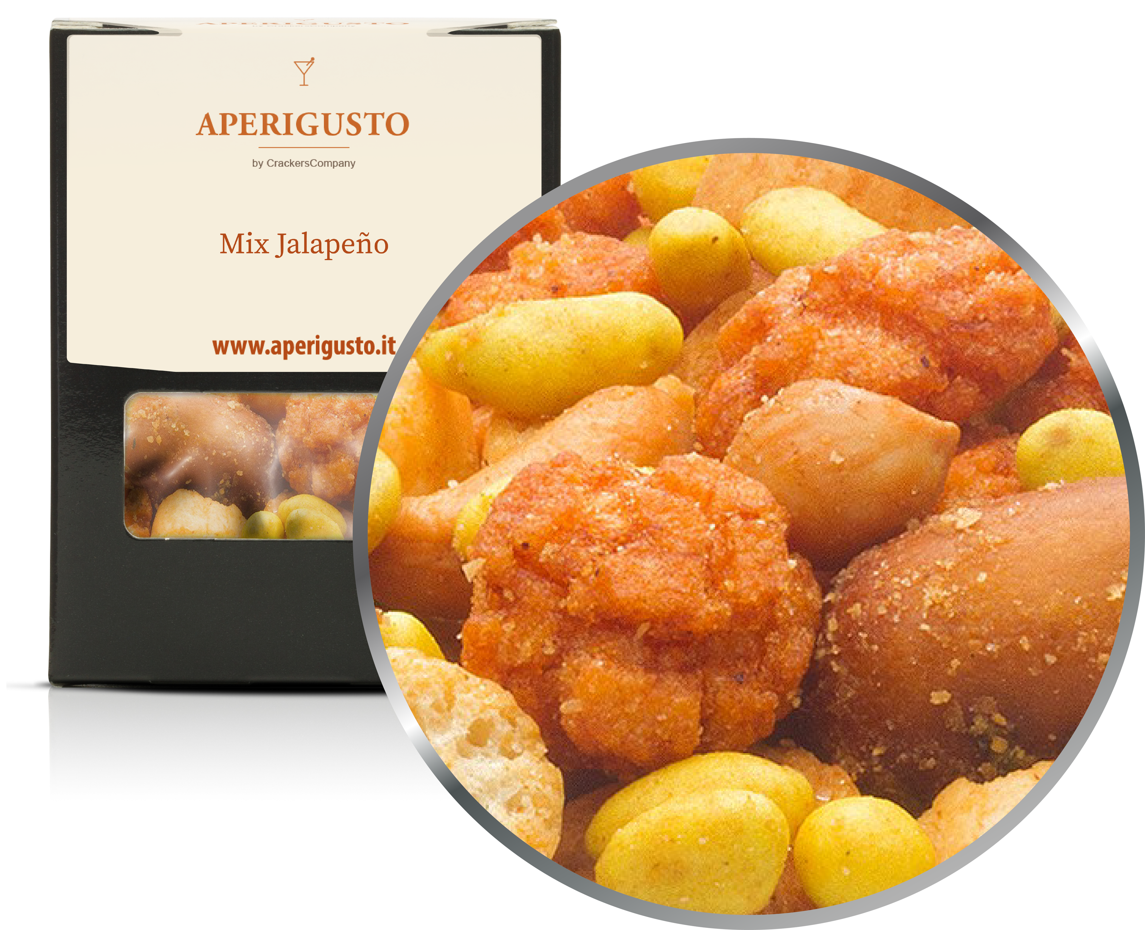Aperigusto Zoom | P-12143-BOX | Scatola di carta | Mix Jalapeño