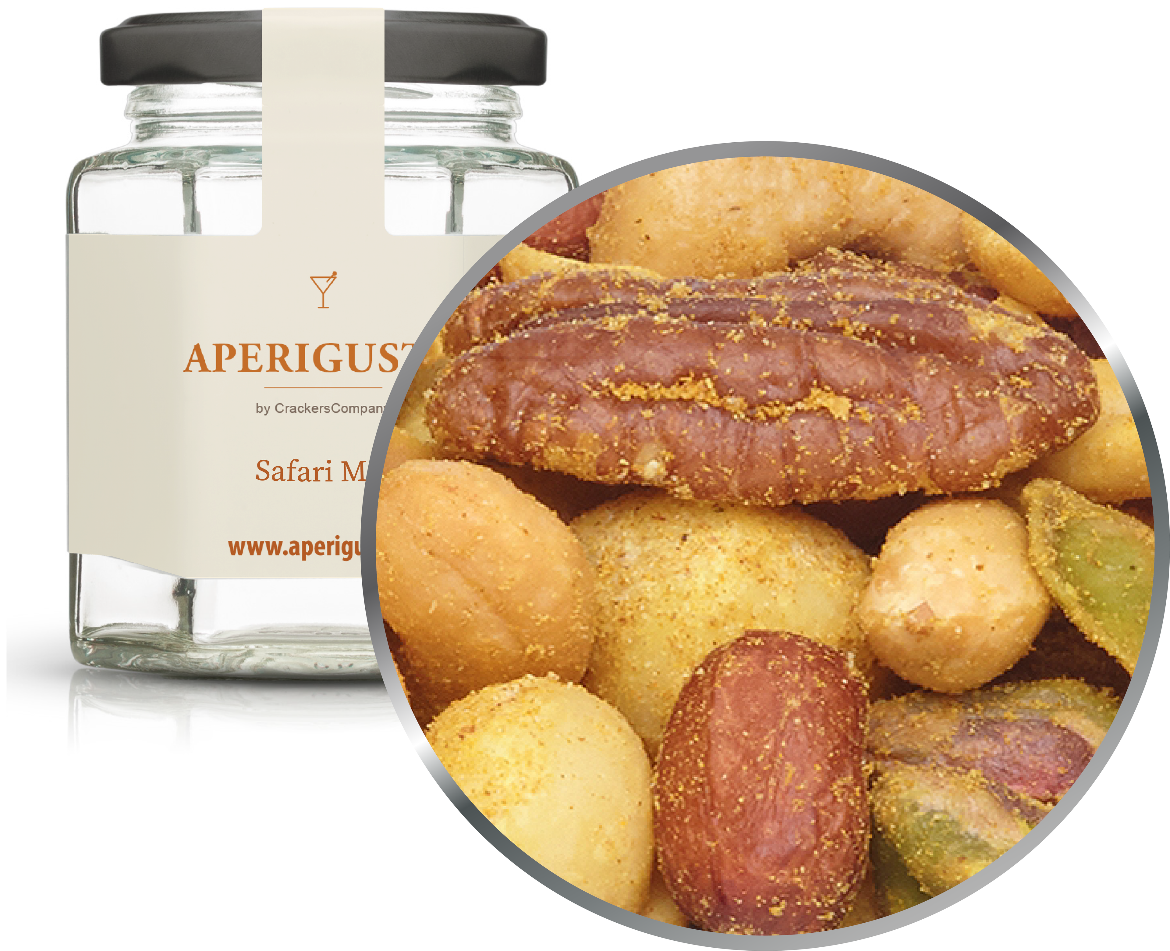 Aperigusto Zoom | P-12155-GLE | Vaso esagonale | Safari Mix
