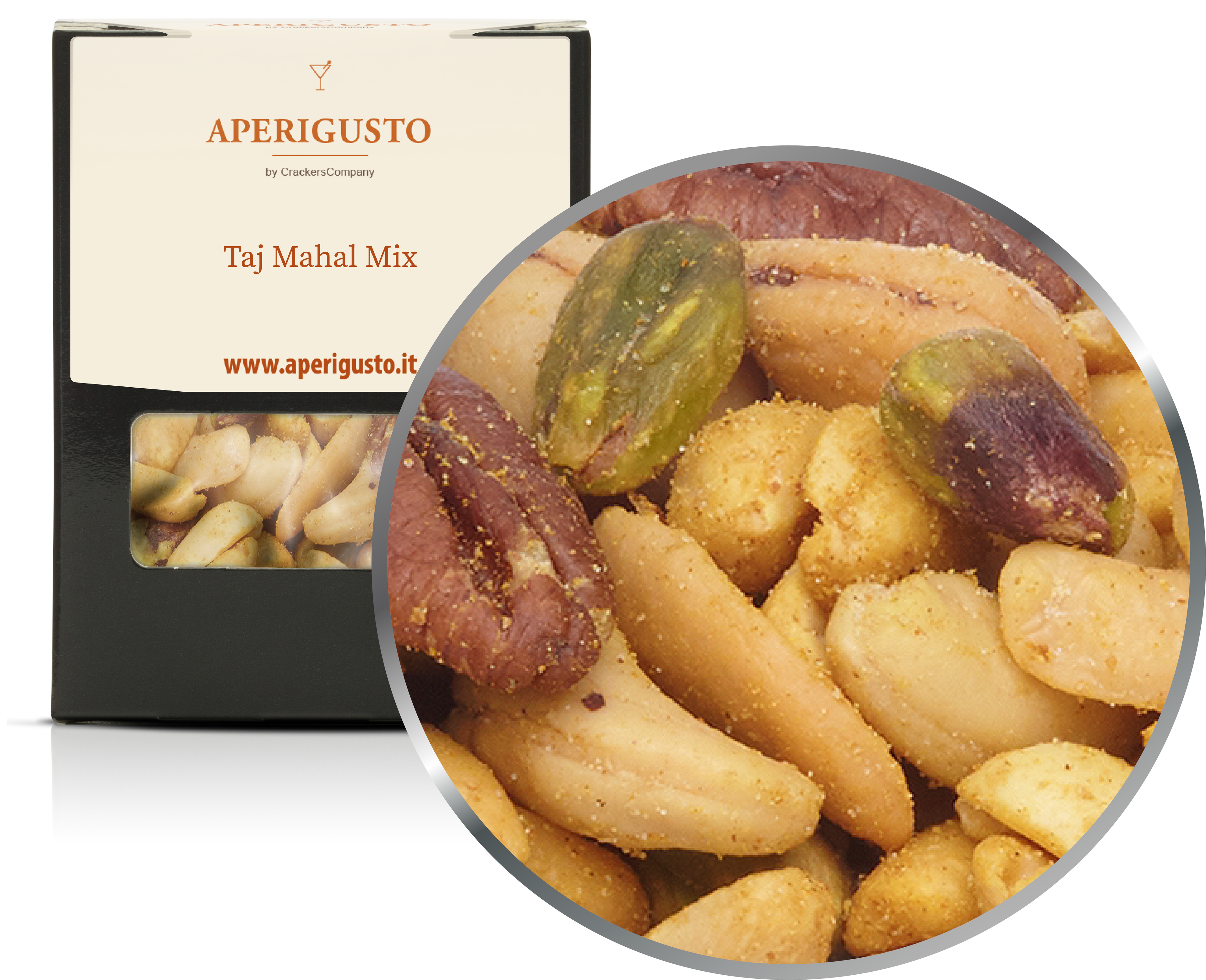 Aperigusto Zoom | P-12156-BOX | Scatola di carta | Taj Mahal Mix
