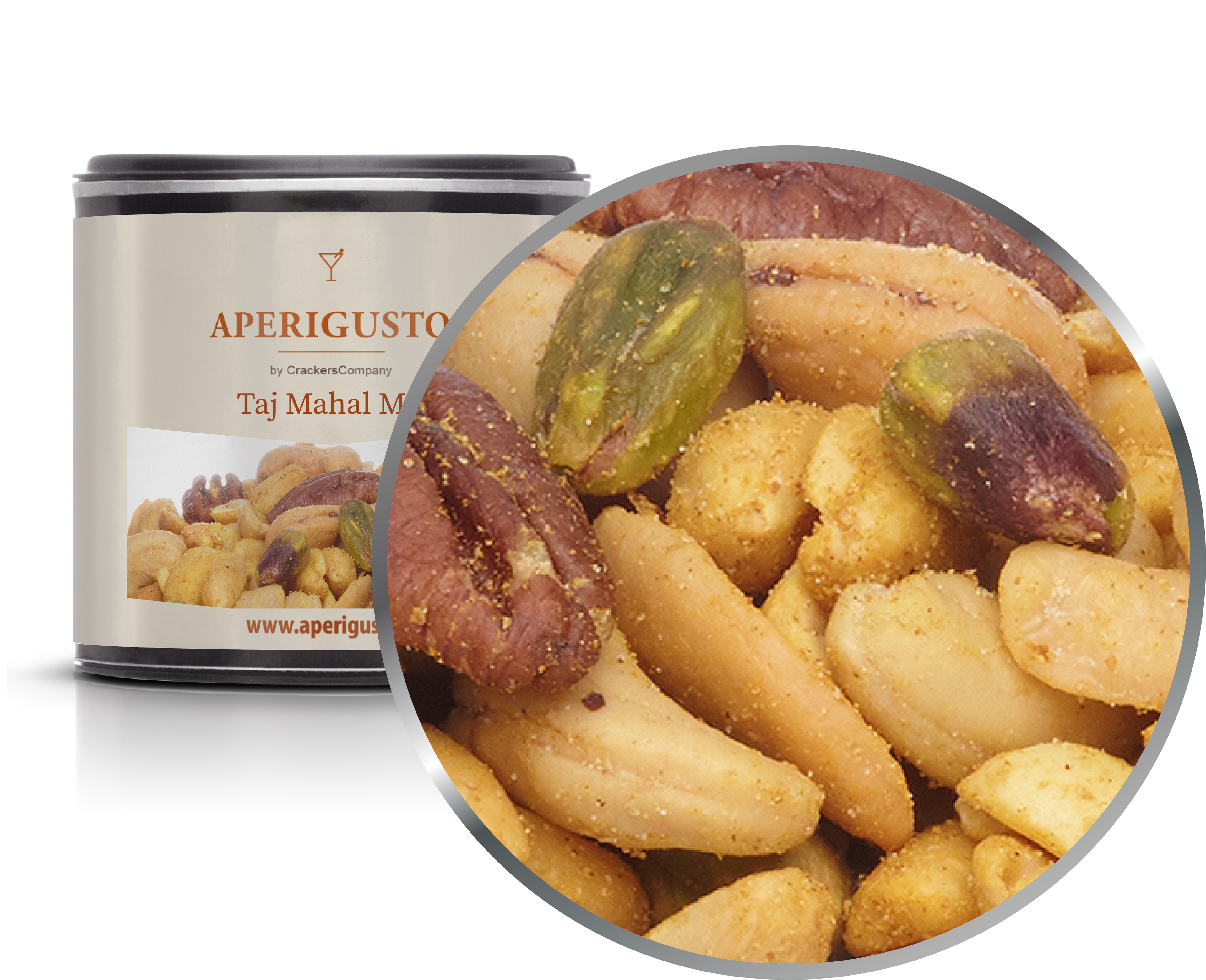 Aperigusto Zoom | P-12156-CCS | Barattolo composite piccolo | Taj Mahal Mix