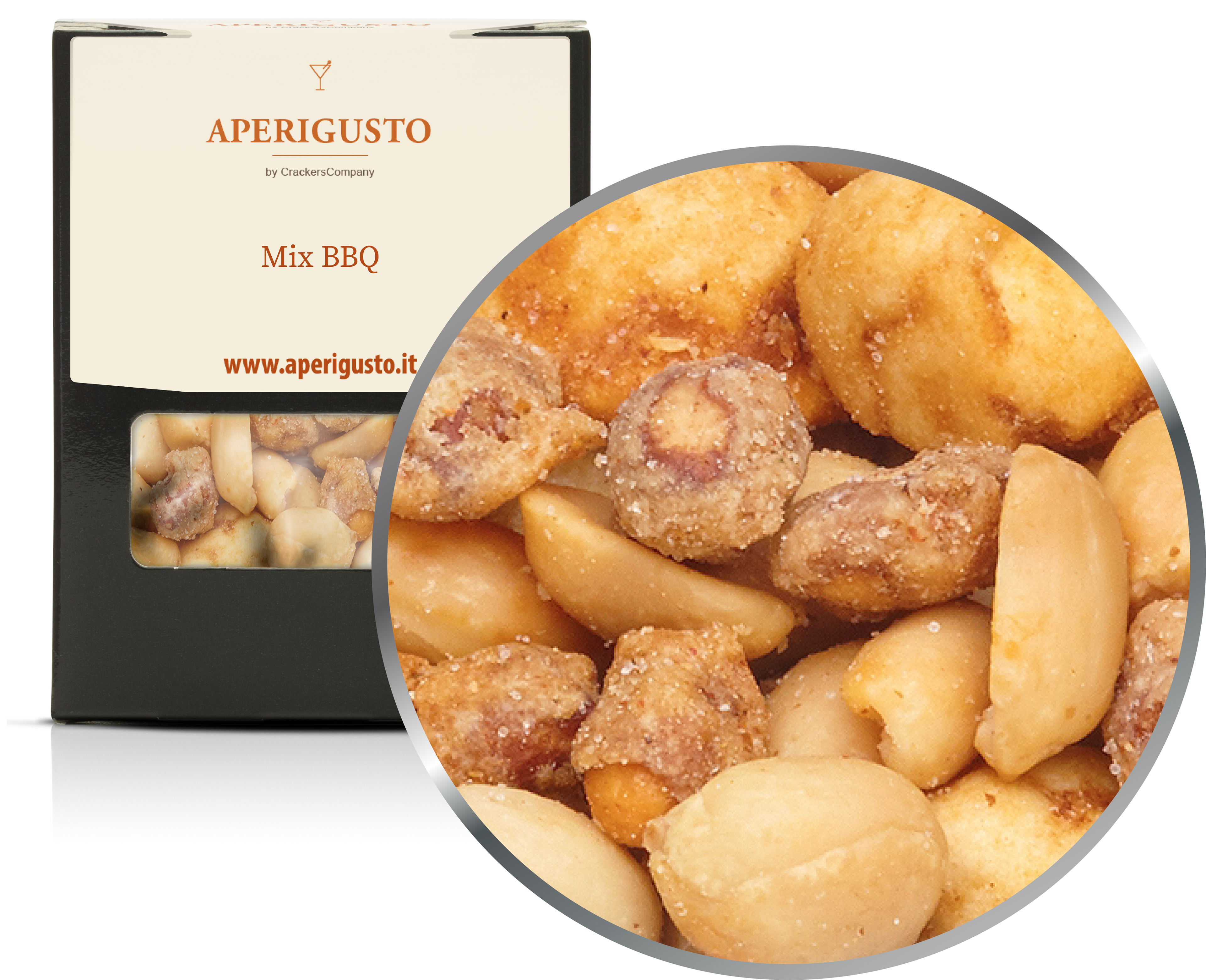 Aperigusto Zoom | P-12168-BOX | Scatola di carta | Mix BBQ
