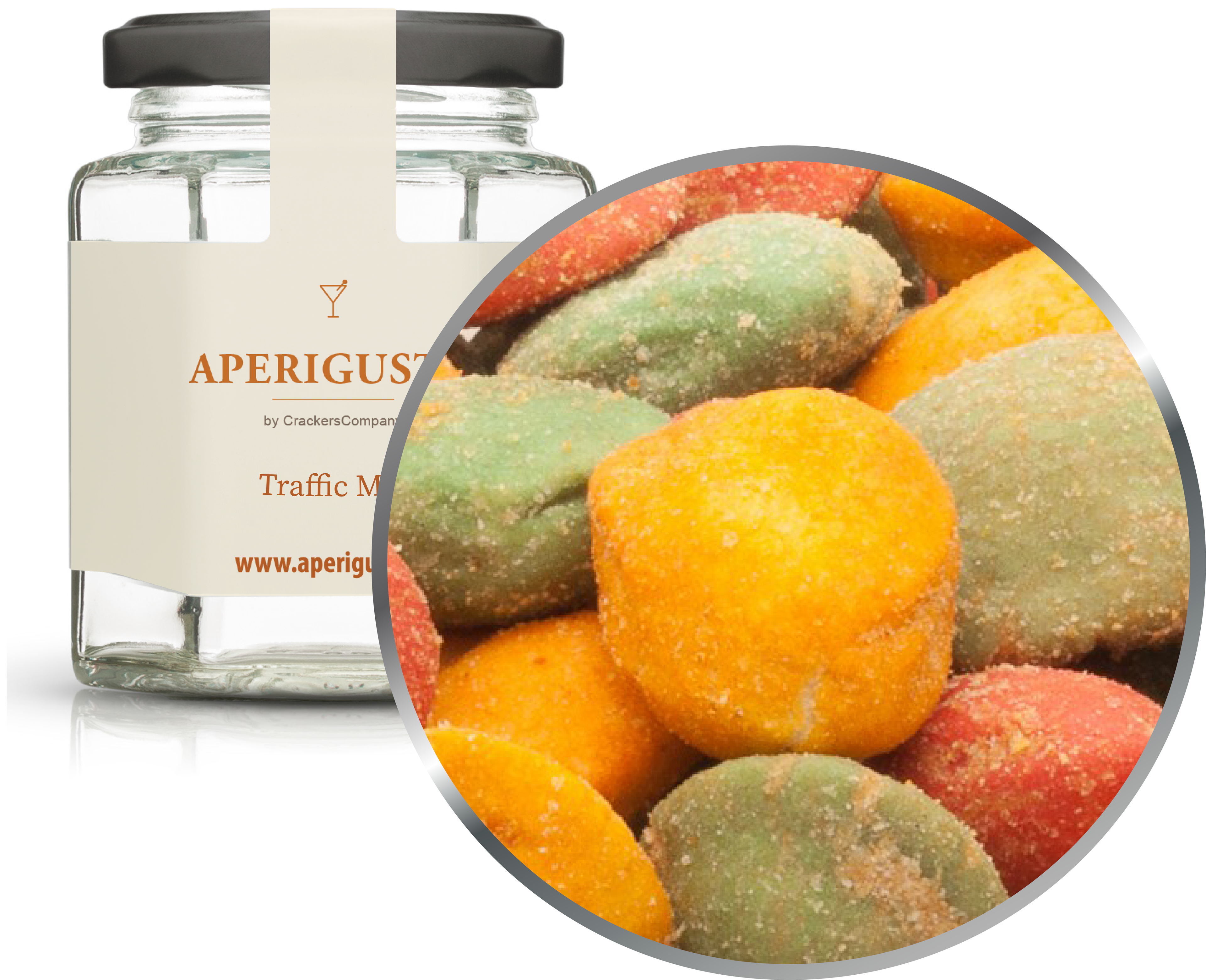 Aperigusto Zoom | P-13158-GLE | Vaso esagonale | Traffic Mix