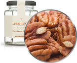 Natural Pecan Nuts Hexagonal jar