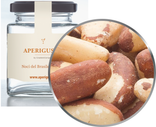Natural Brazil Nuts Square jar