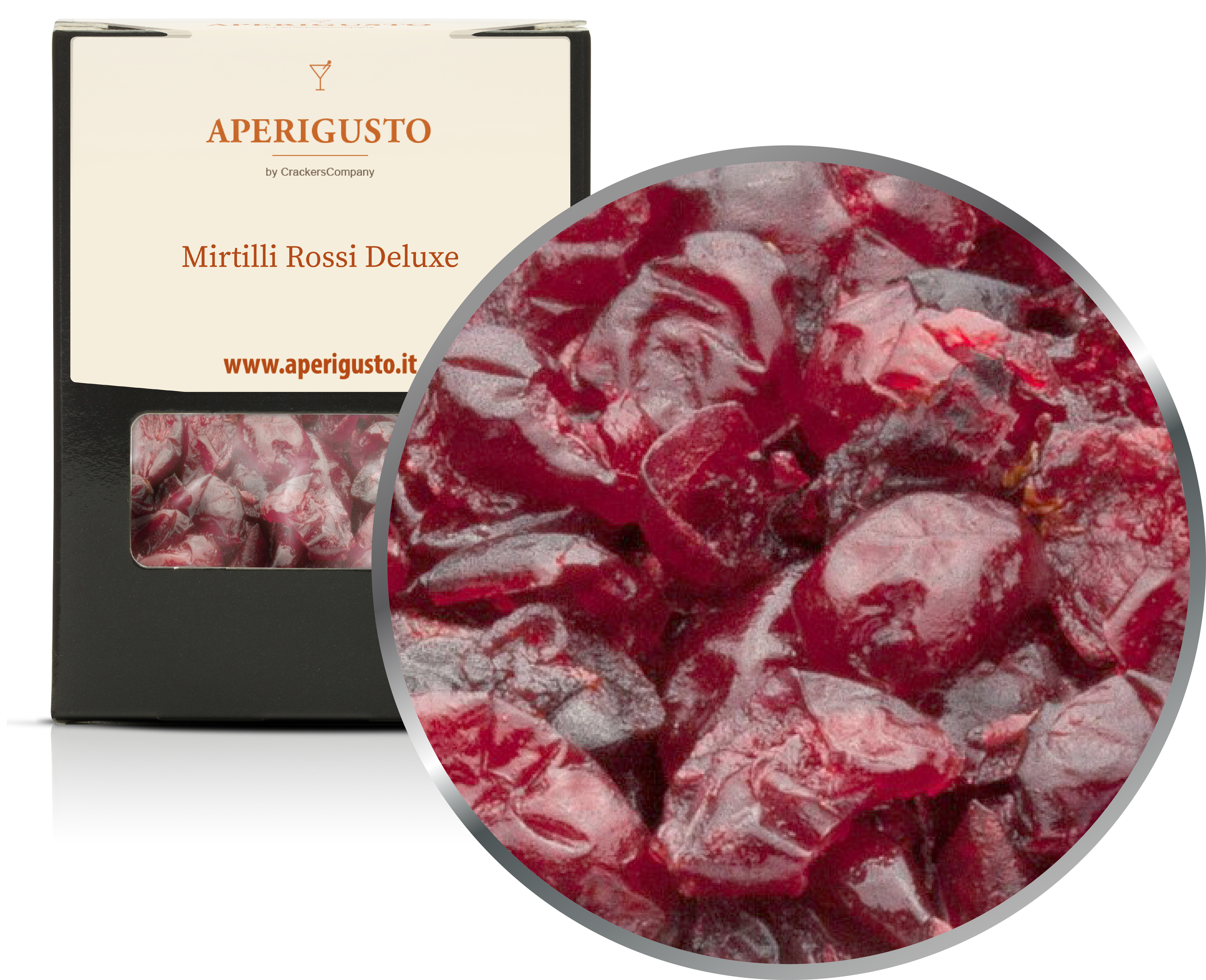 Aperigusto Zoom | P-20100-BOX | Scatola di carta | Mirtilli Rossi Deluxe