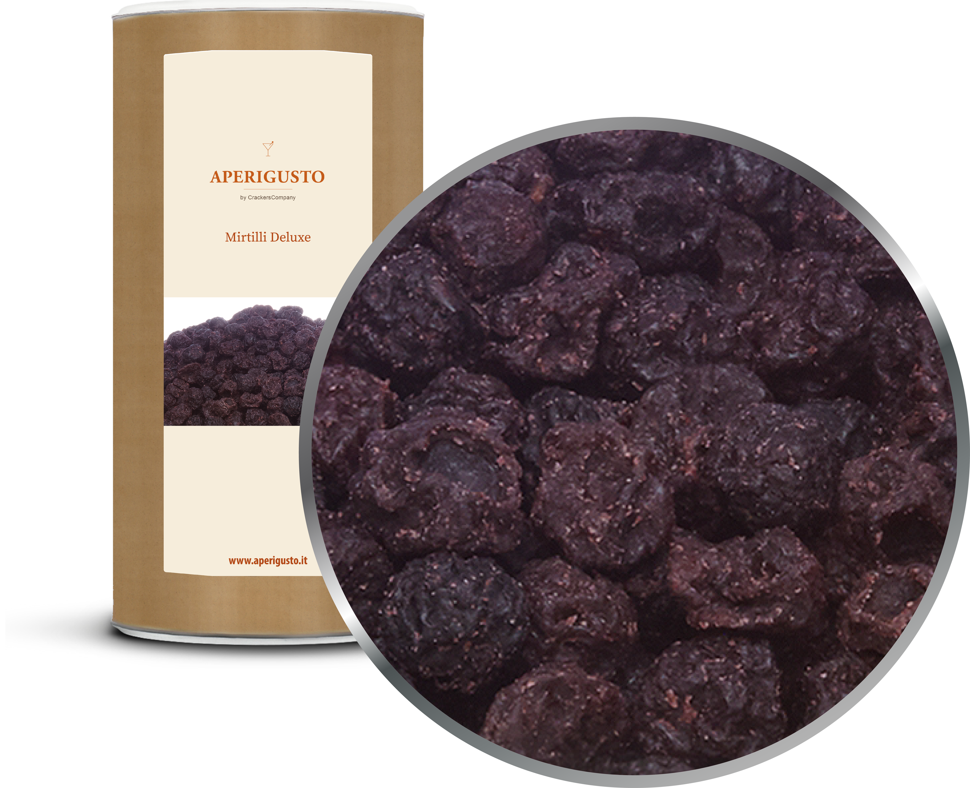Aperigusto Zoom | P-20104-CCL | Barattolo composite grande | Mirtilli Deluxe