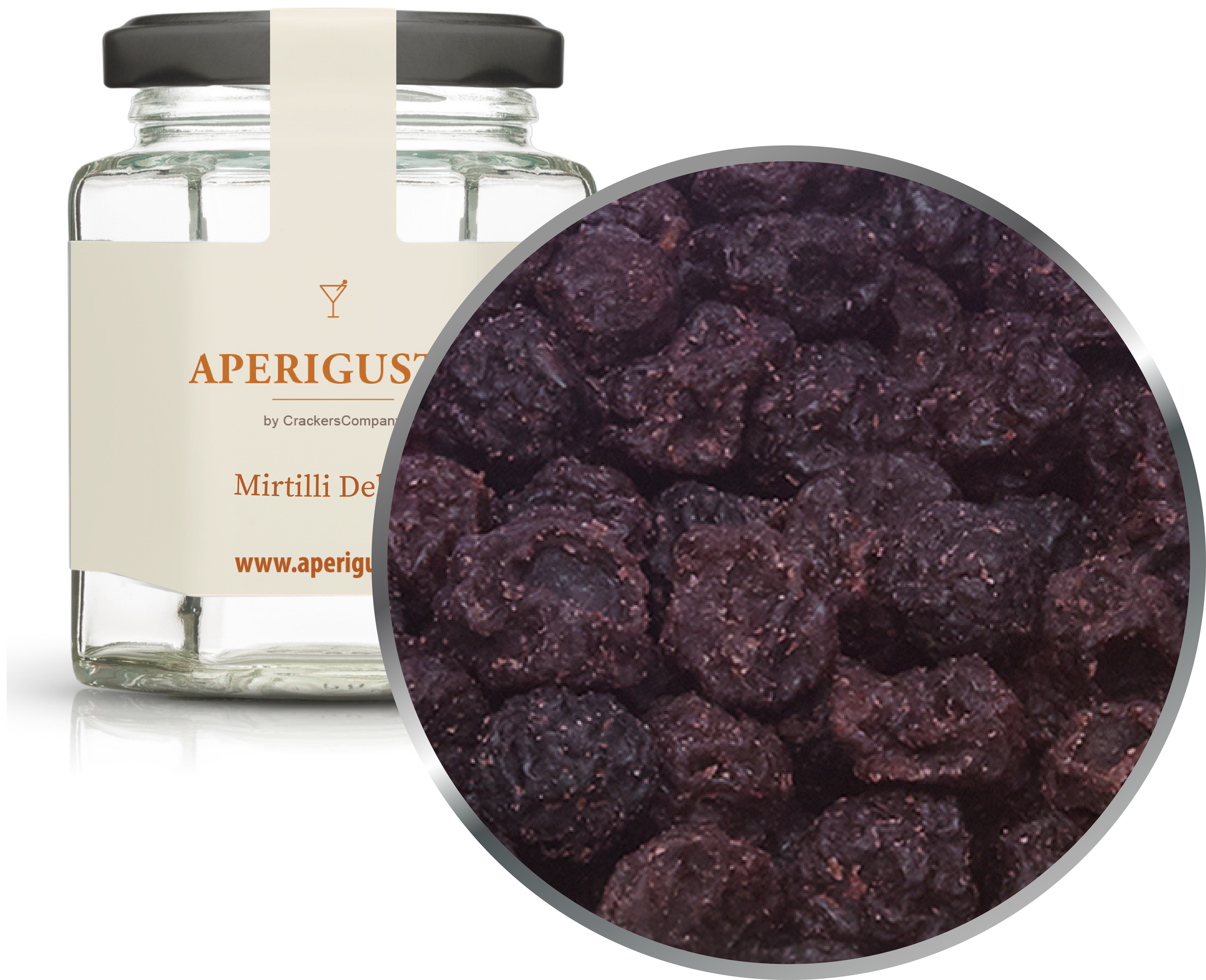 Aperigusto Zoom | P-20104-GLE | Vaso esagonale | Mirtilli Deluxe