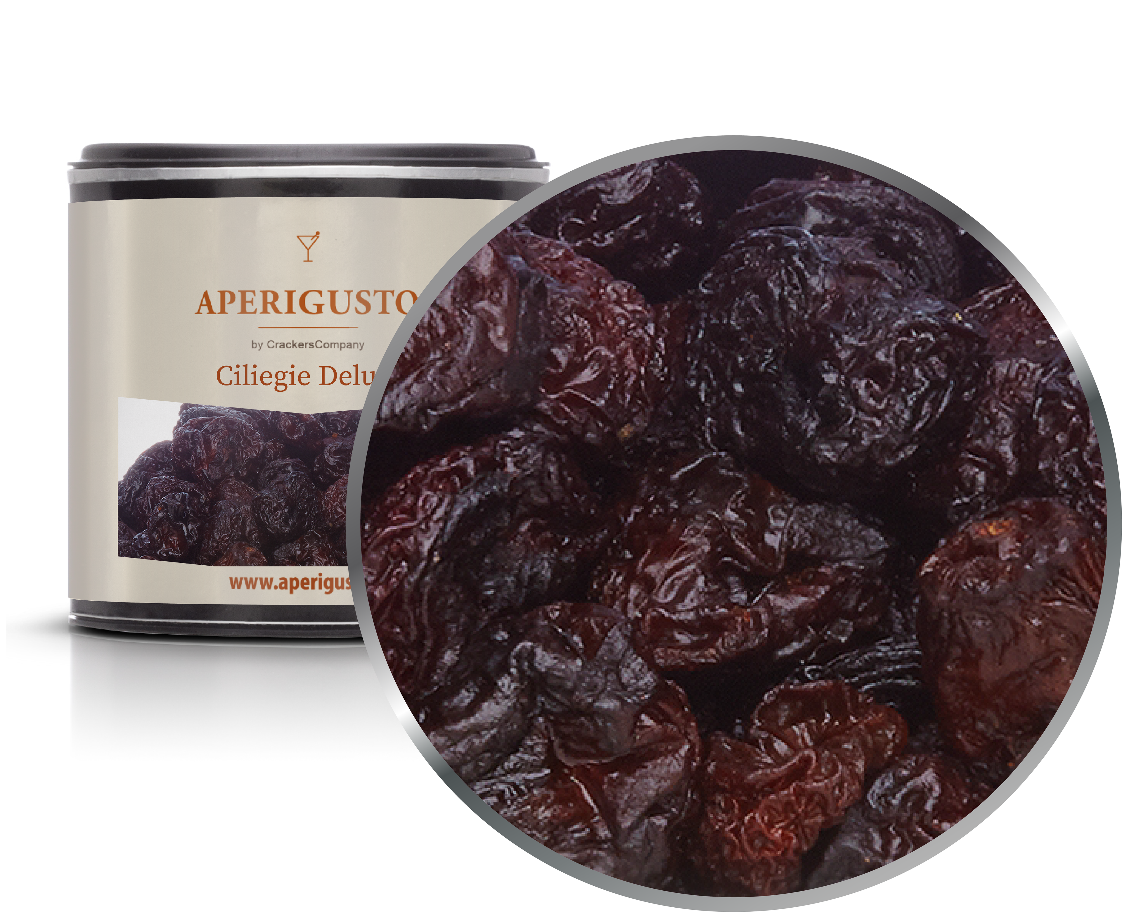 Aperigusto Zoom | P-20105-CCS | Barattolo composite piccolo | Ciliegie Deluxe