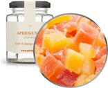 Mango & Papaya Cubes Hexagonal jar