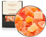 Cubi di Papaya Scatola di carta