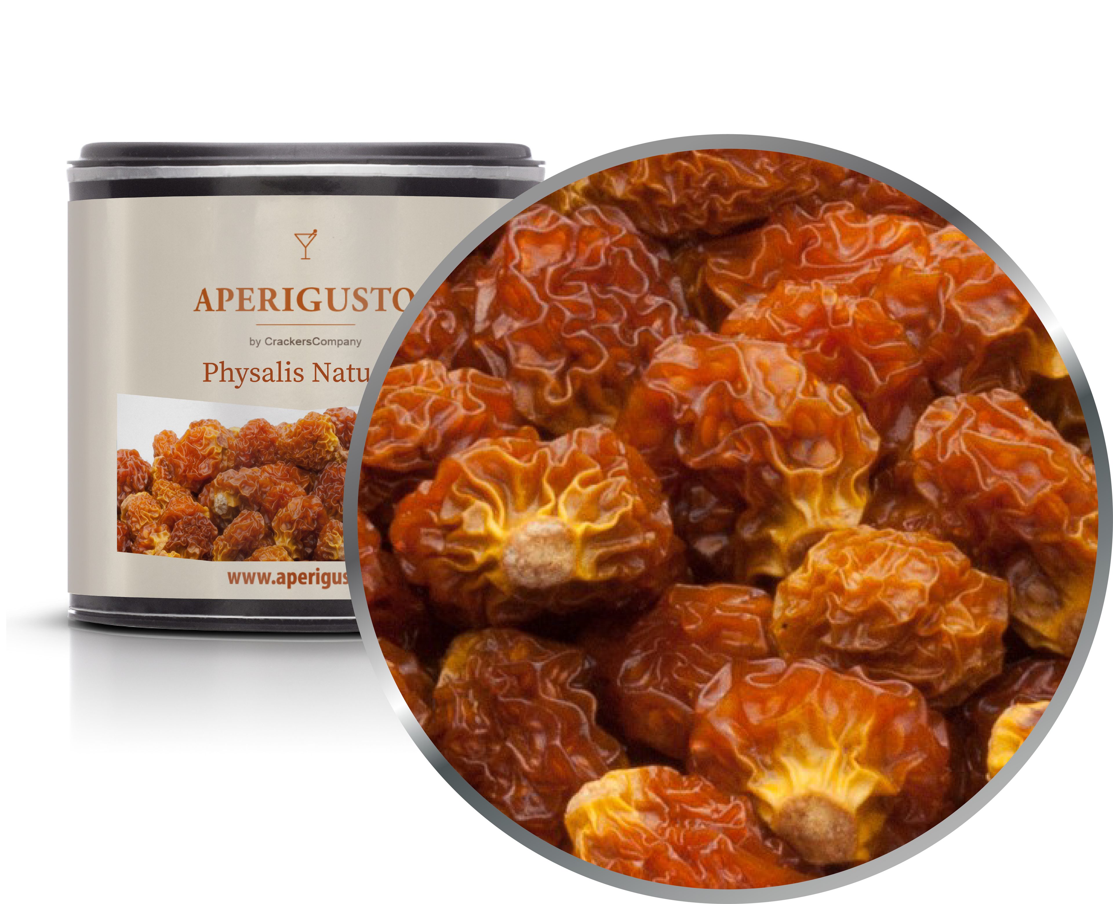 Aperigusto Zoom | P-20161-CCS | Barattolo composite piccolo | Physalis Naturali