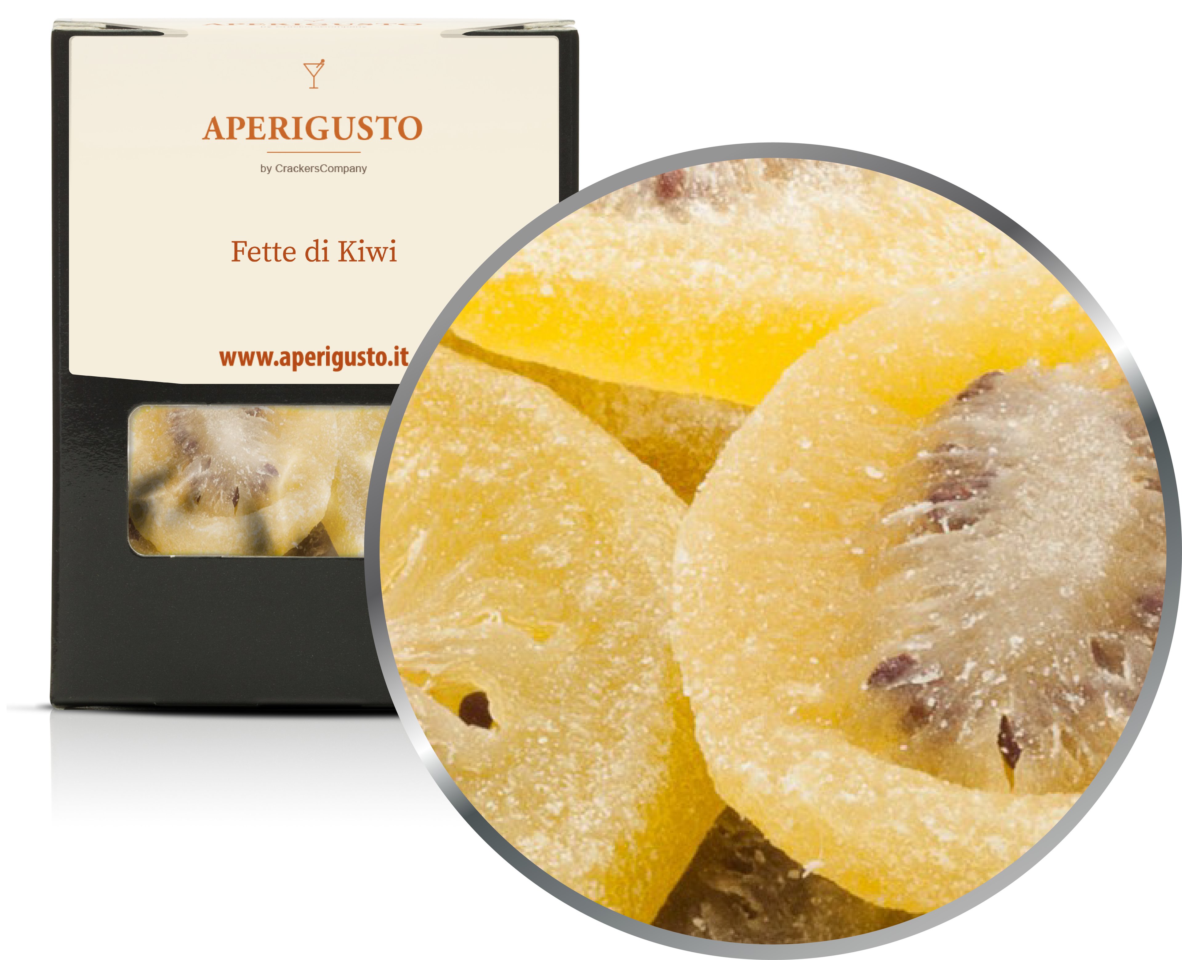 Aperigusto Zoom | P-20162-BOX | Scatola di carta | Fette di Kiwi