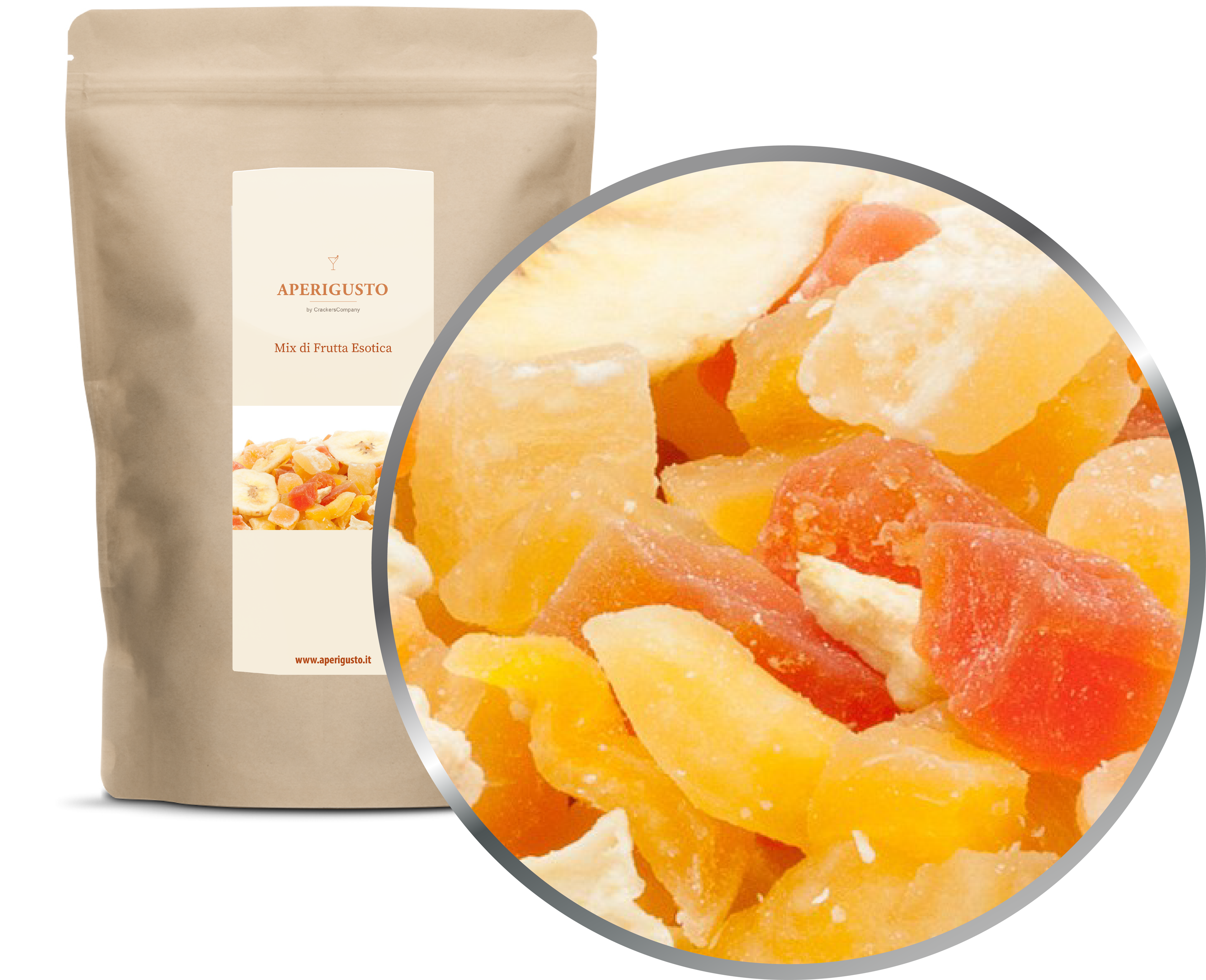 Aperigusto Zoom | P-20180-ZIP | Sacchetto ZIP | Mix di Frutta Esotica