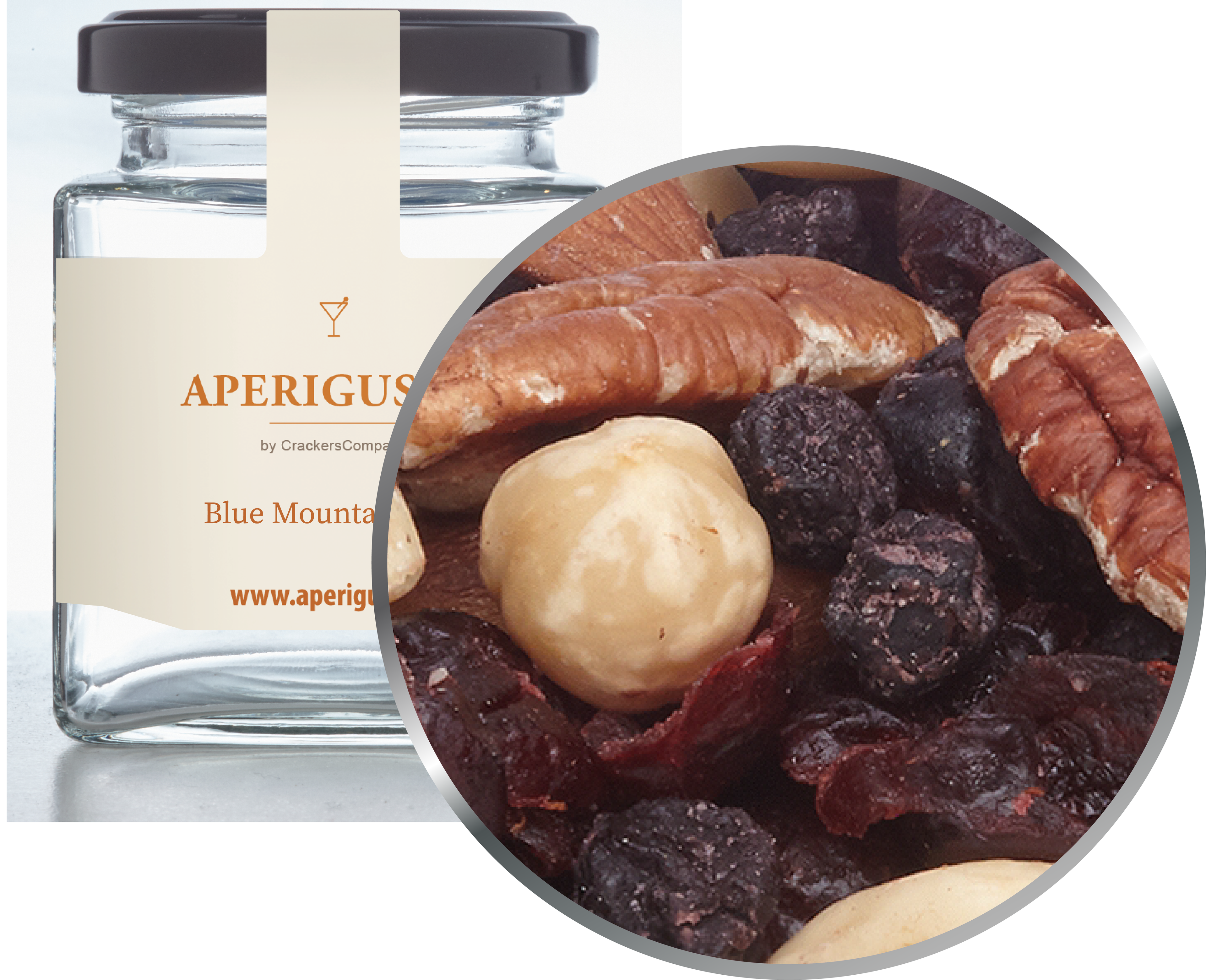 Aperigusto Zoom | P-20355-GLQ | Vaso quadrato | Blue Mountain Mix