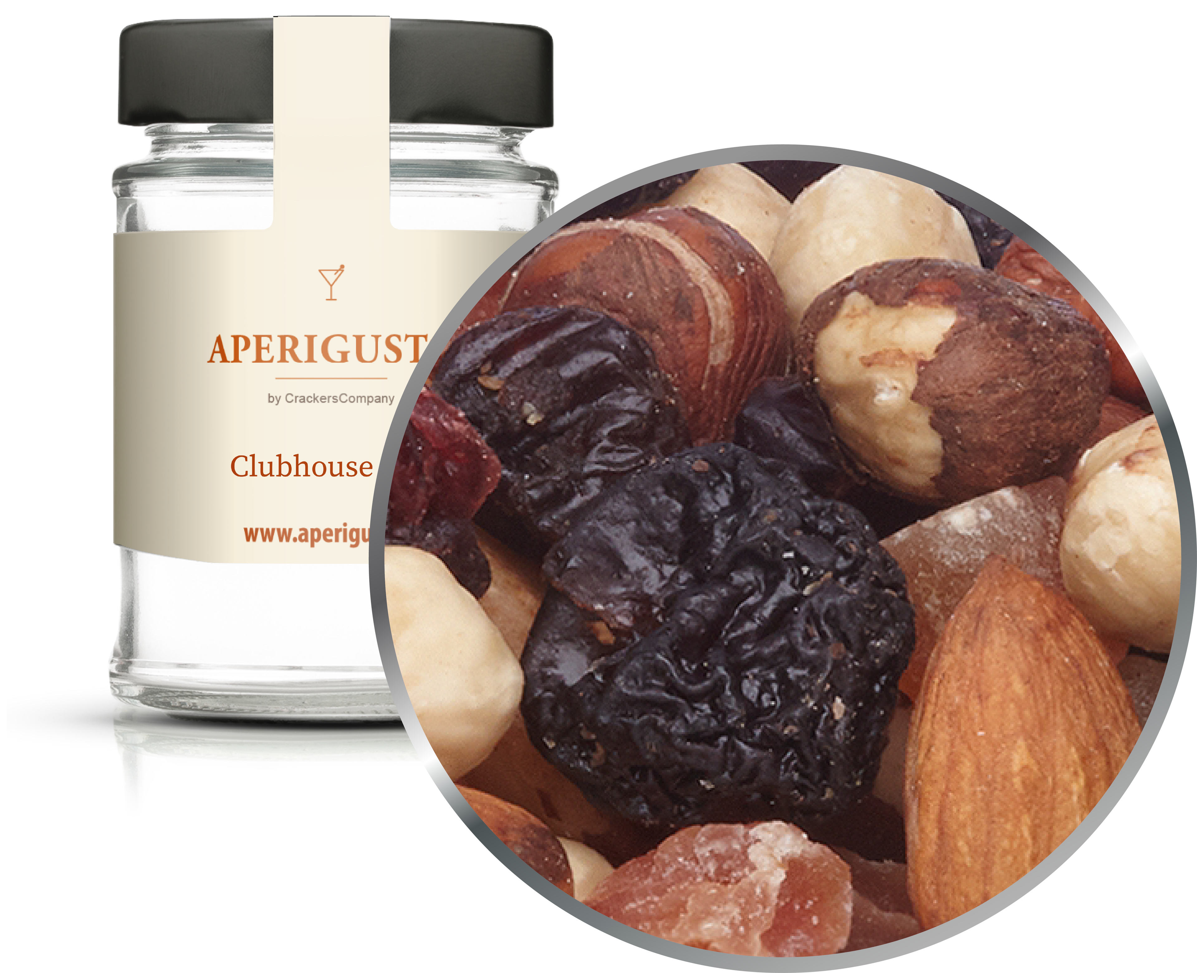 Aperigusto Zoom | P-20360-GLR | Vaso rotondo | Clubhouse Mix