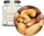 Luxury Nut Mix Hexagonal jar