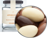 Almonds 3 Chocolates Square jar