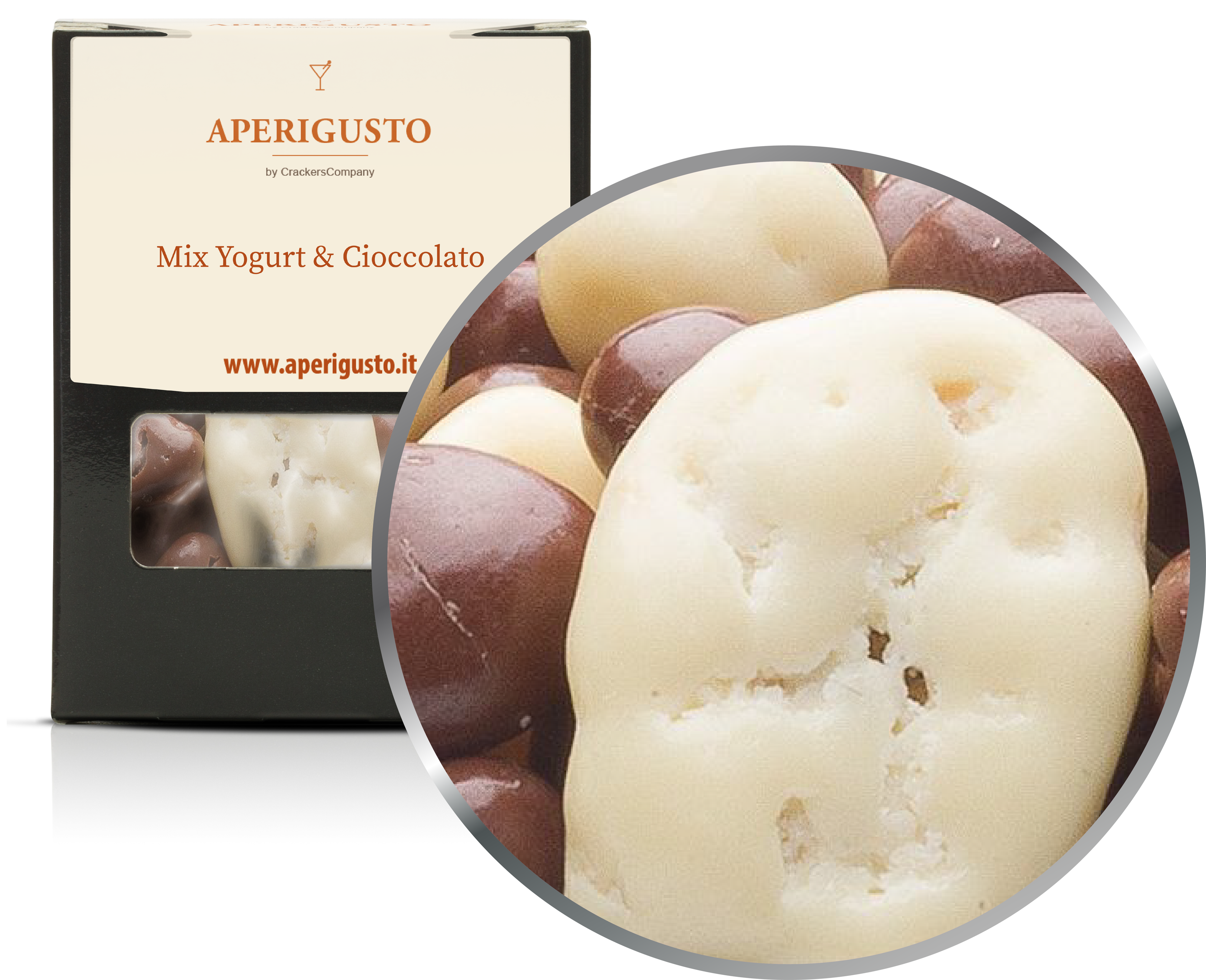Aperigusto Zoom | P-31160-BOX | Scatola di carta | Mix Yogurt Cioccolato