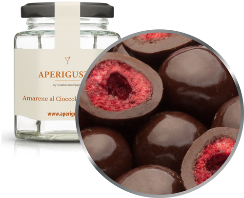 Aperigusto Zoom | P-31171-GLE | Vaso esagonale | Amarene Fondente