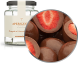 Fragole al Cioccolato Vaso esagonale