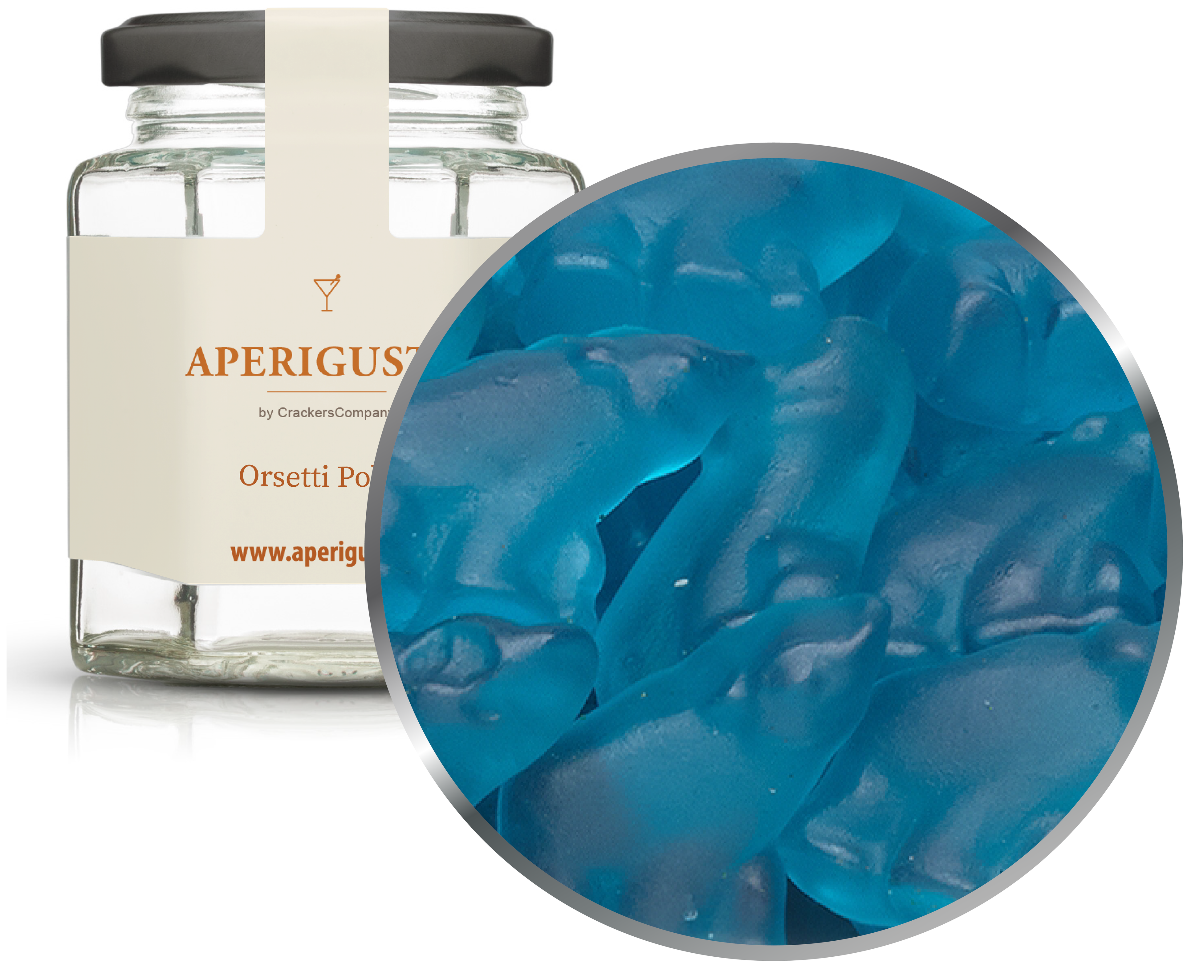 Aperigusto Zoom | P-31330-GLE | Vaso esagonale | Orsetti Polari