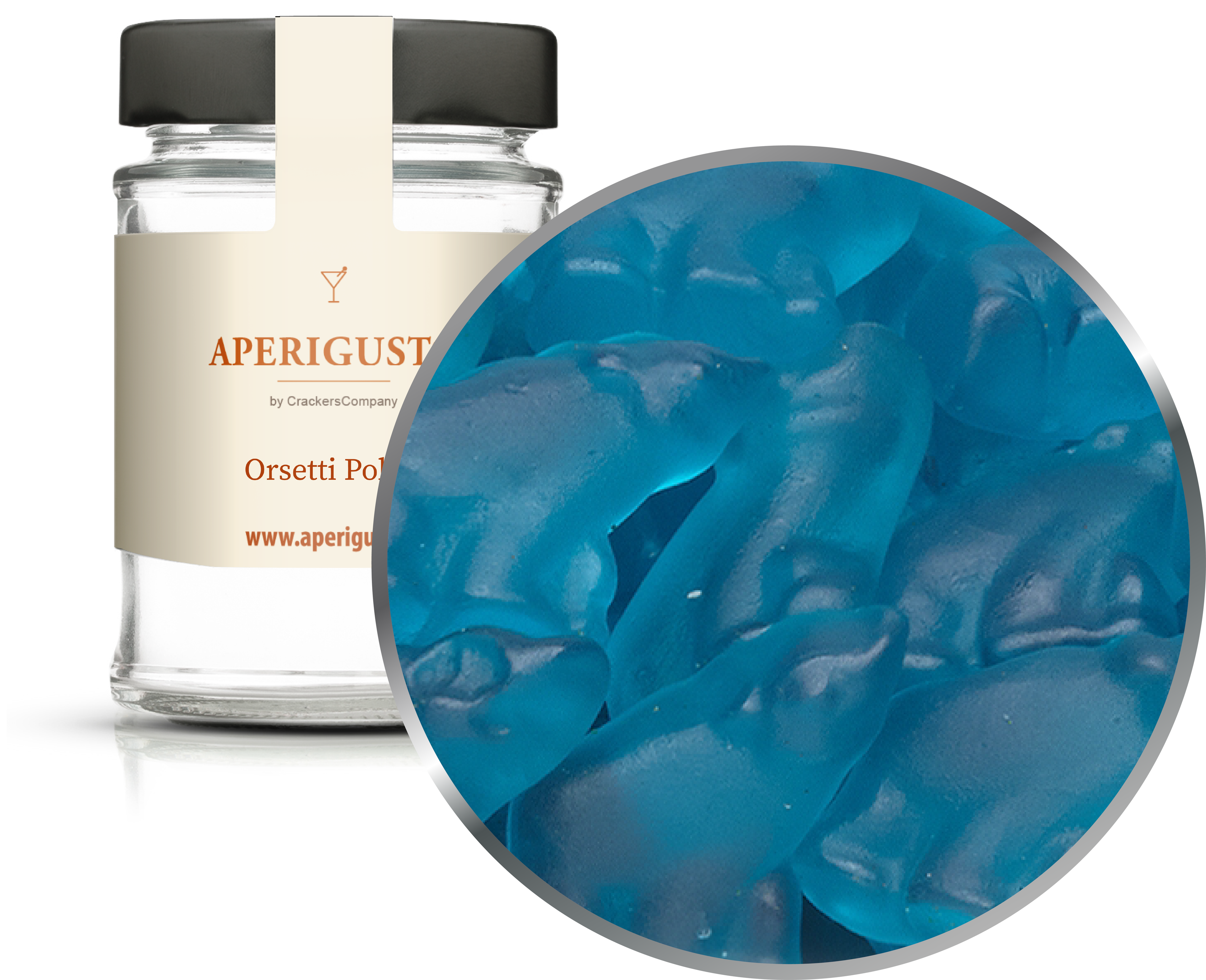 Aperigusto Zoom | P-31330-GLR | Vaso rotondo | Orsetti Polari