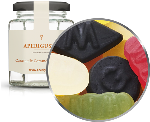 Aperigusto Zoom | P-31389-GLE | Vaso esagonale | Caramelle all'Amido