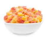 Mango & Papaya Cubes Bulk bag