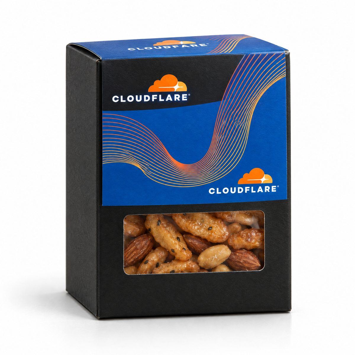 Astuccio nero con fascetta etichetta del cliente