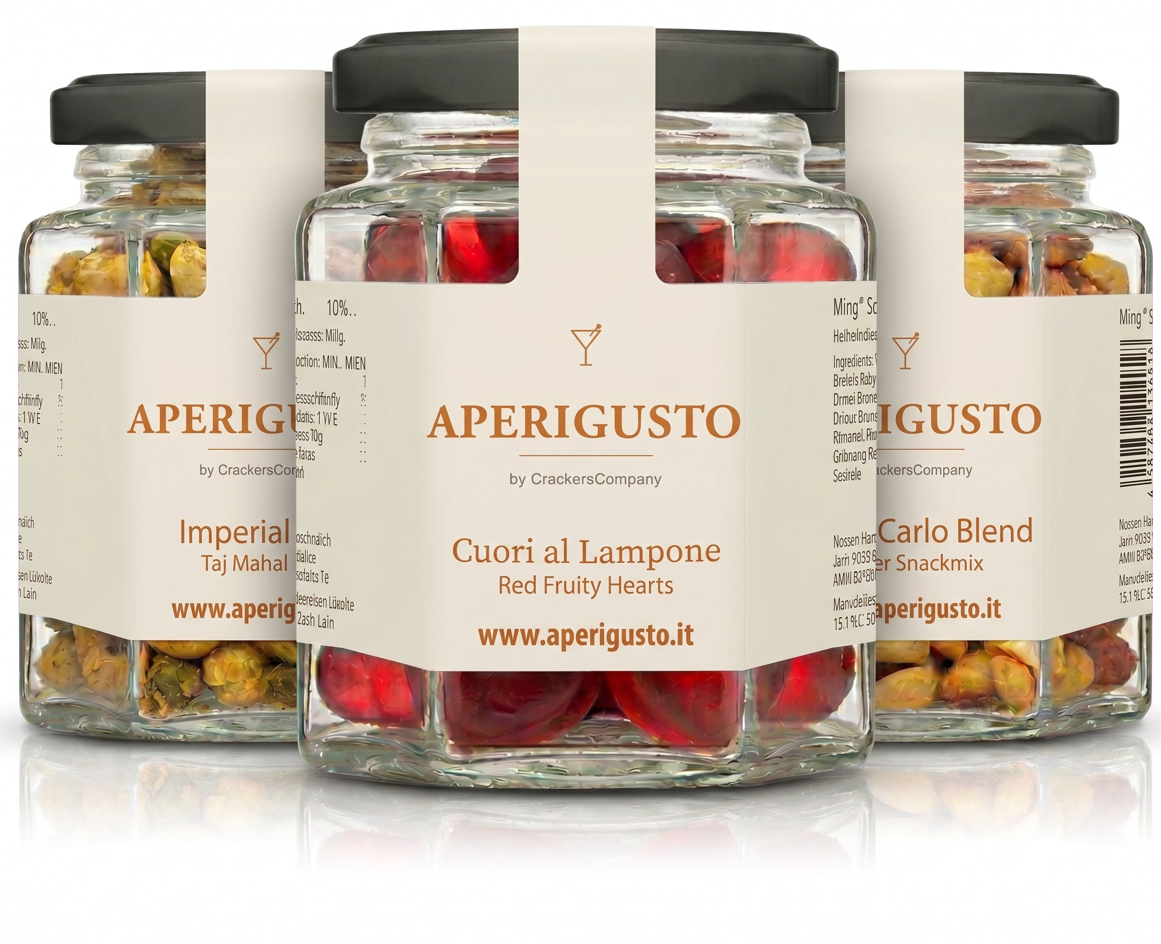 Vaso esagonale (set 25)